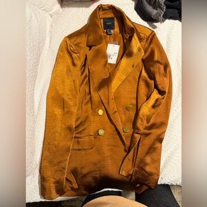 Forever 21 golden blazer